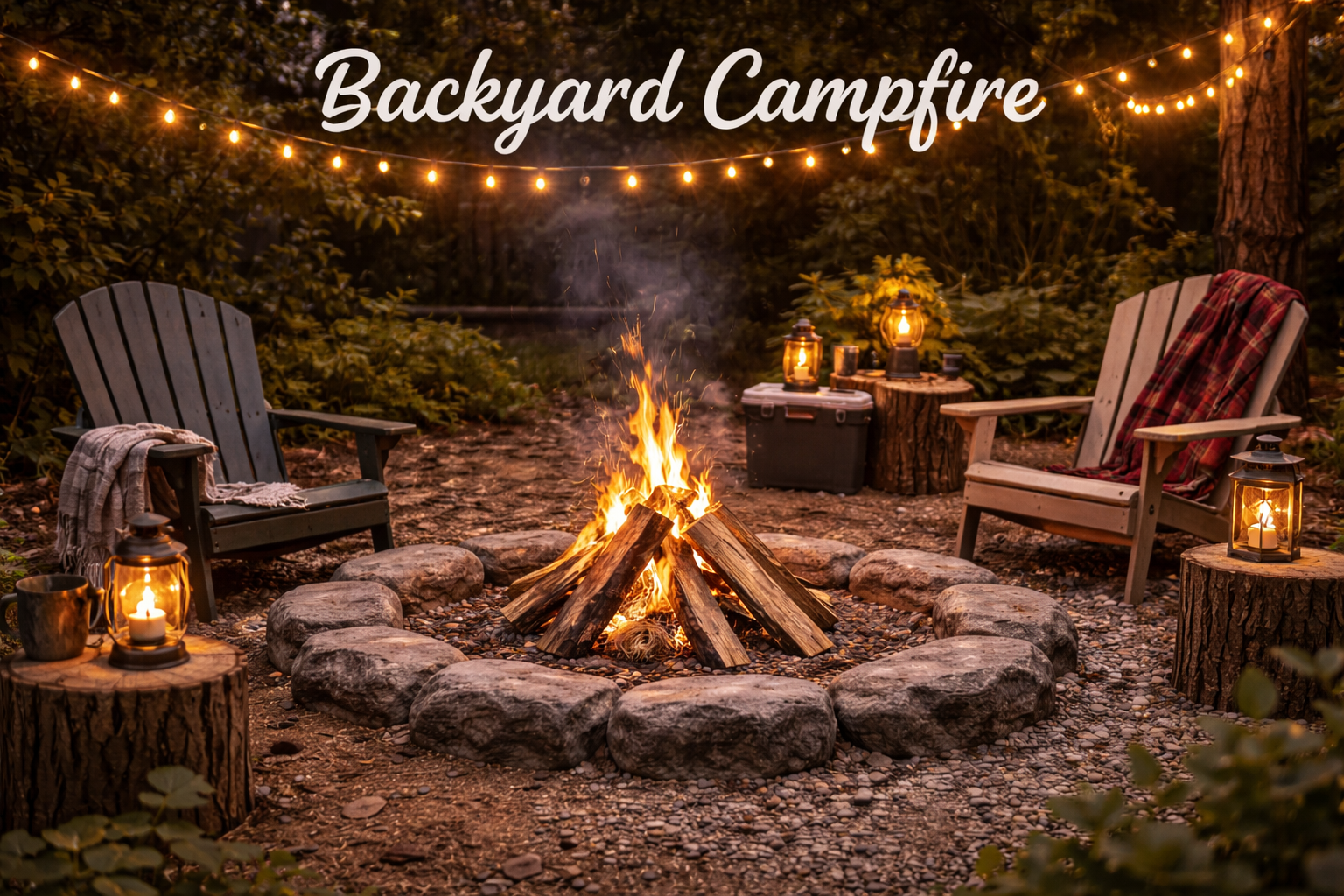 Backyard Campfire: How to Safely Build and Enjoy a Campfire at Home
