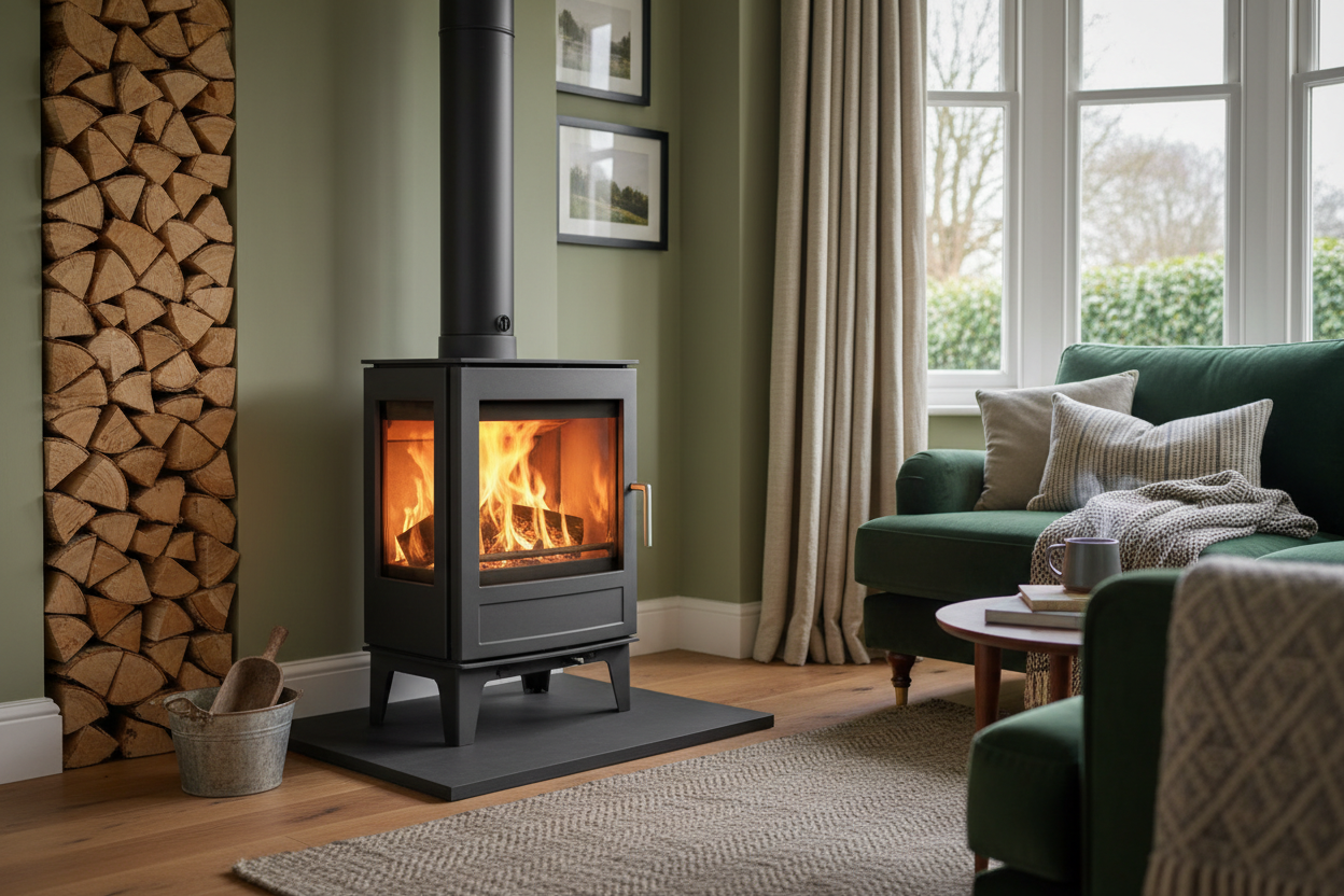 How to put out a log burner safely