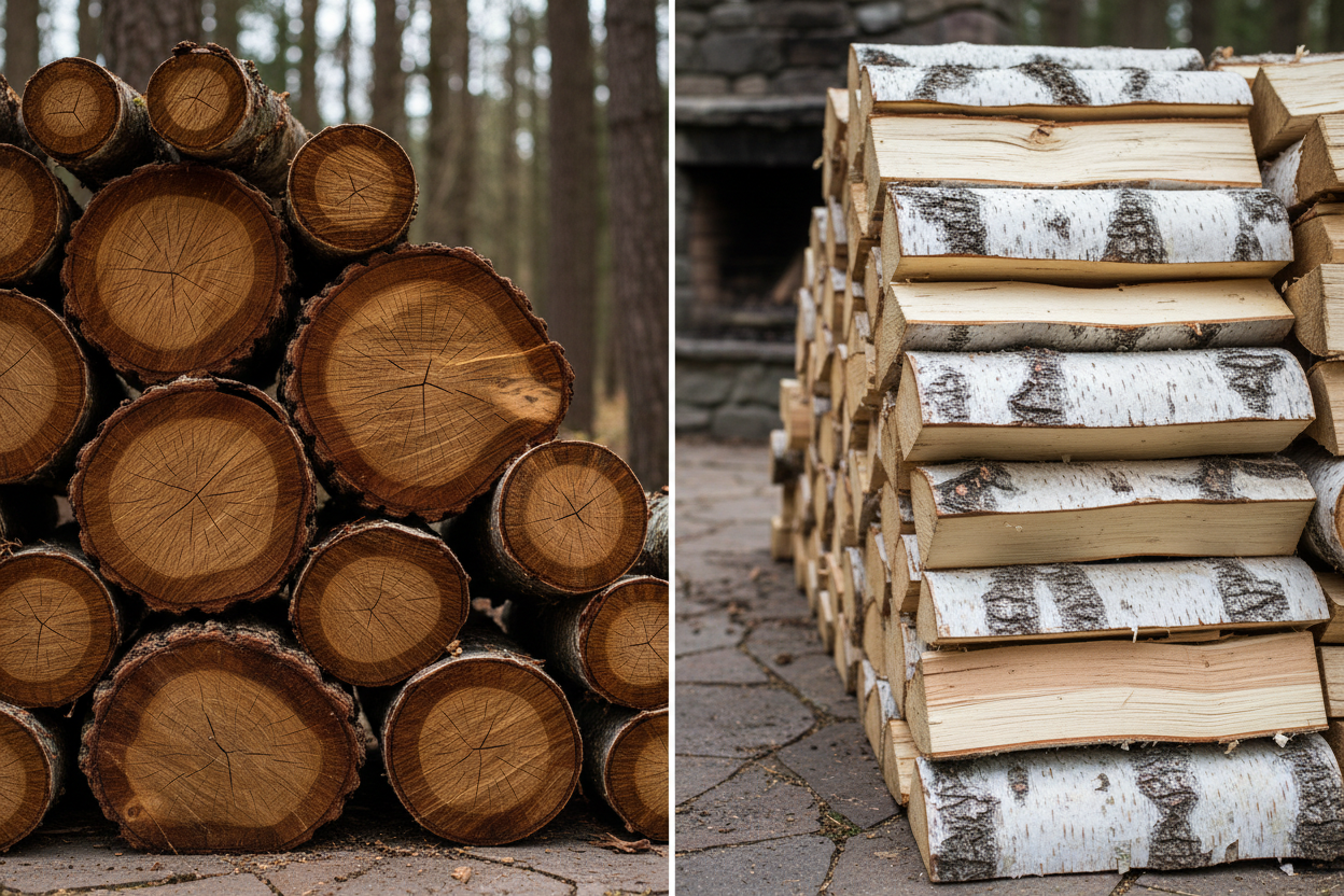 Oak vs Birch Firewood: Which Is Better for Log Burners?