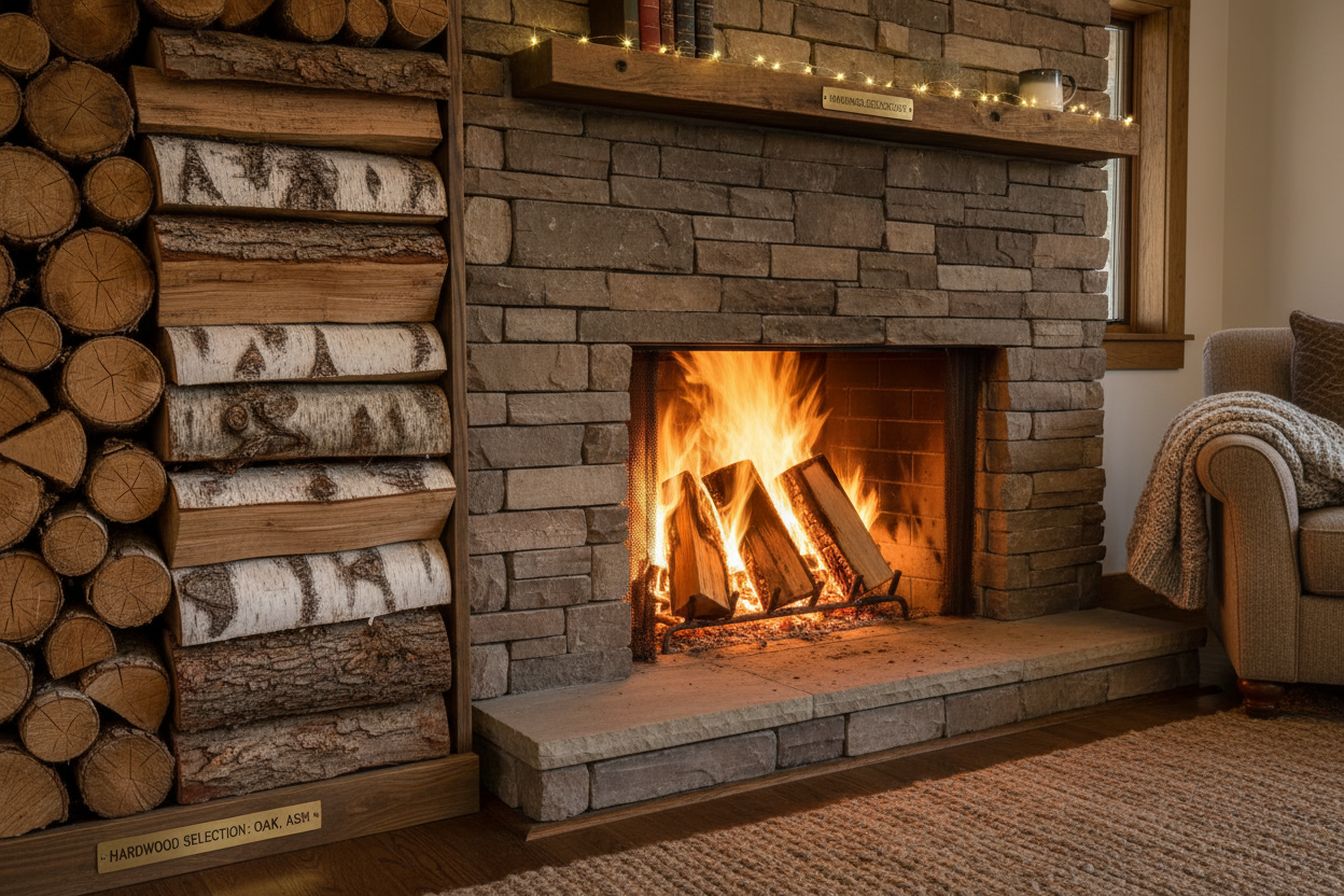 The Best Firewood to Burn at Home in the UK (2026 Heat Output Comparison & Expert Guide)