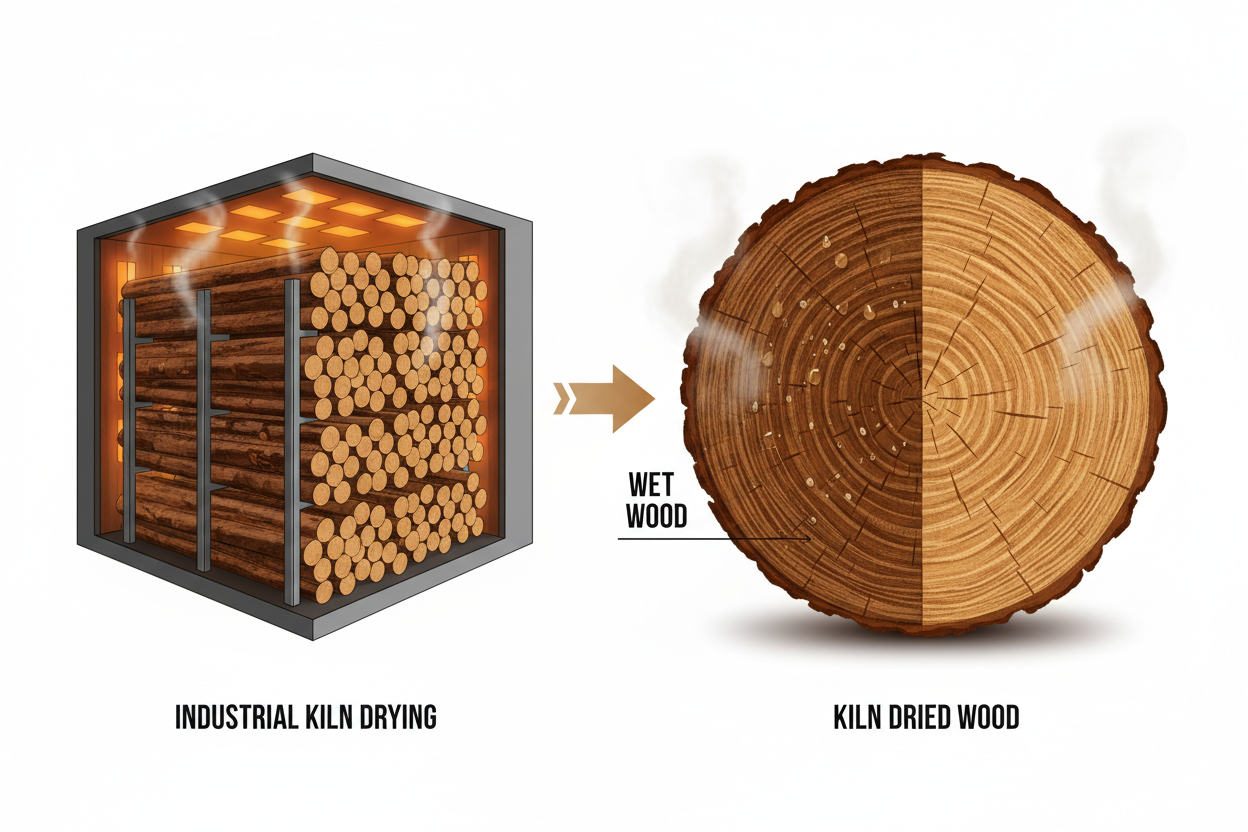 What is Kiln Dried Wood? Complete UK Guide