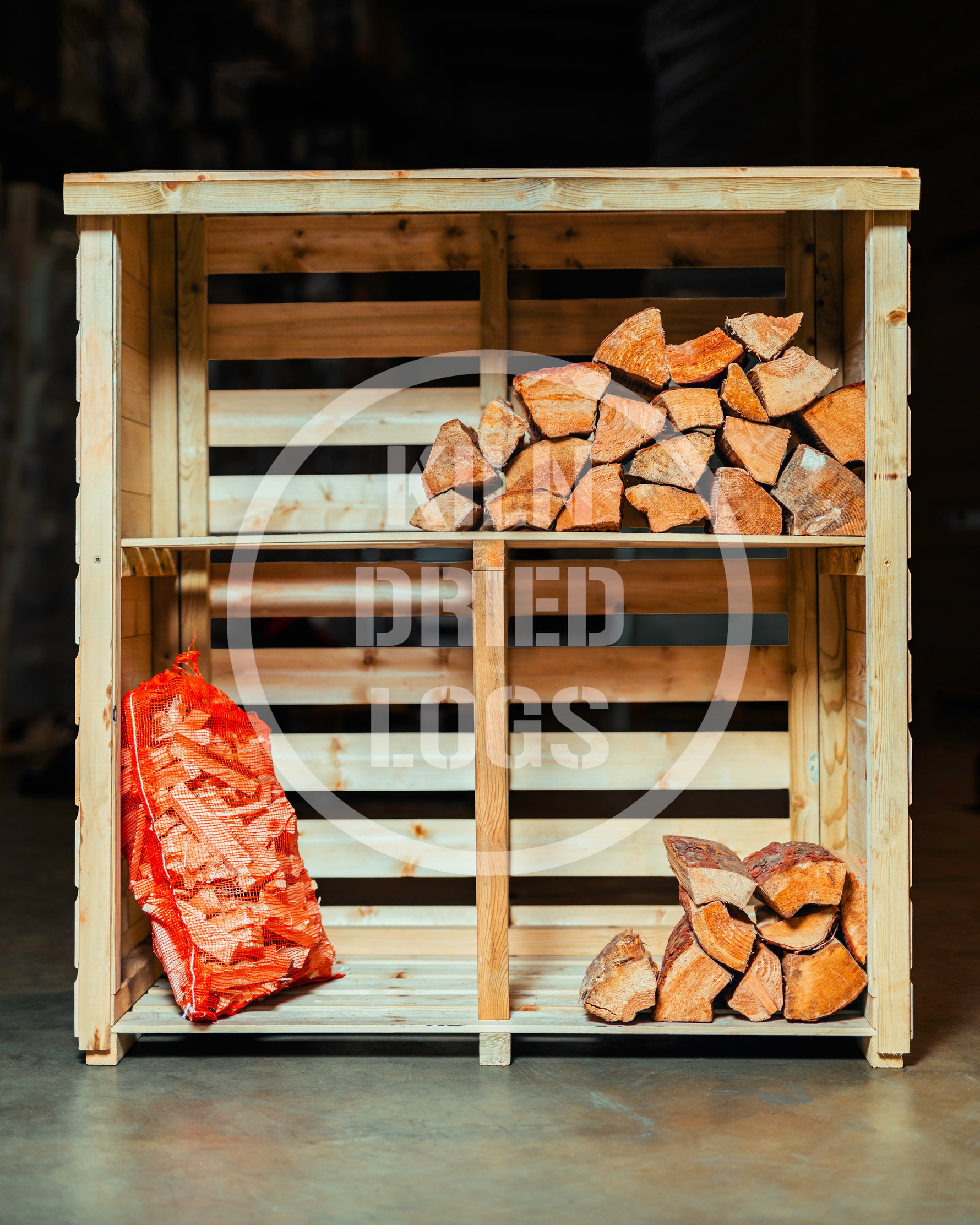 Premium High-Quality Tanalised Outdoor Log Store - Kiln Dried Logs UK #