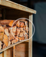 Premium High-Quality Tanalised Outdoor Log Store - Kiln Dried Logs UK 