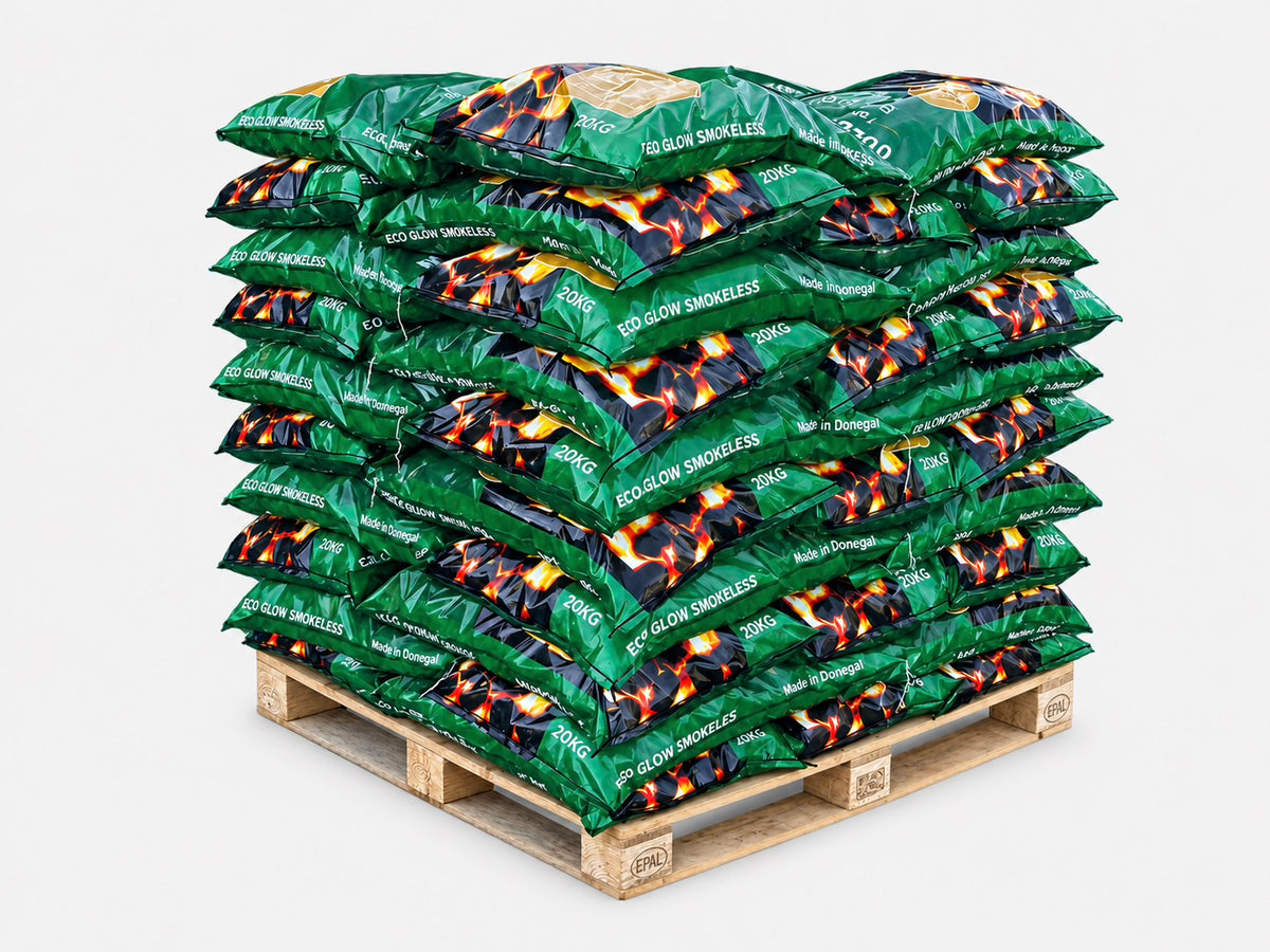 Golden Glow  Briquettes - Premium Smokeless Coal  Briquettes